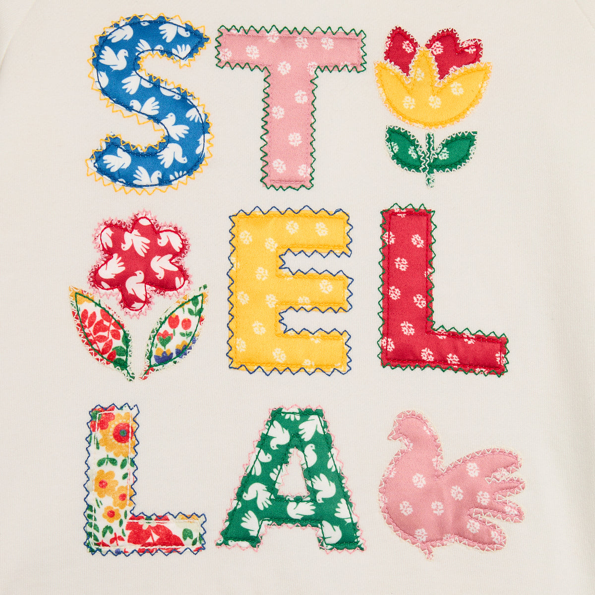 Felpa Avorio TZ4A40Z3059 101 STELLA MCCARTNEY KIDS 