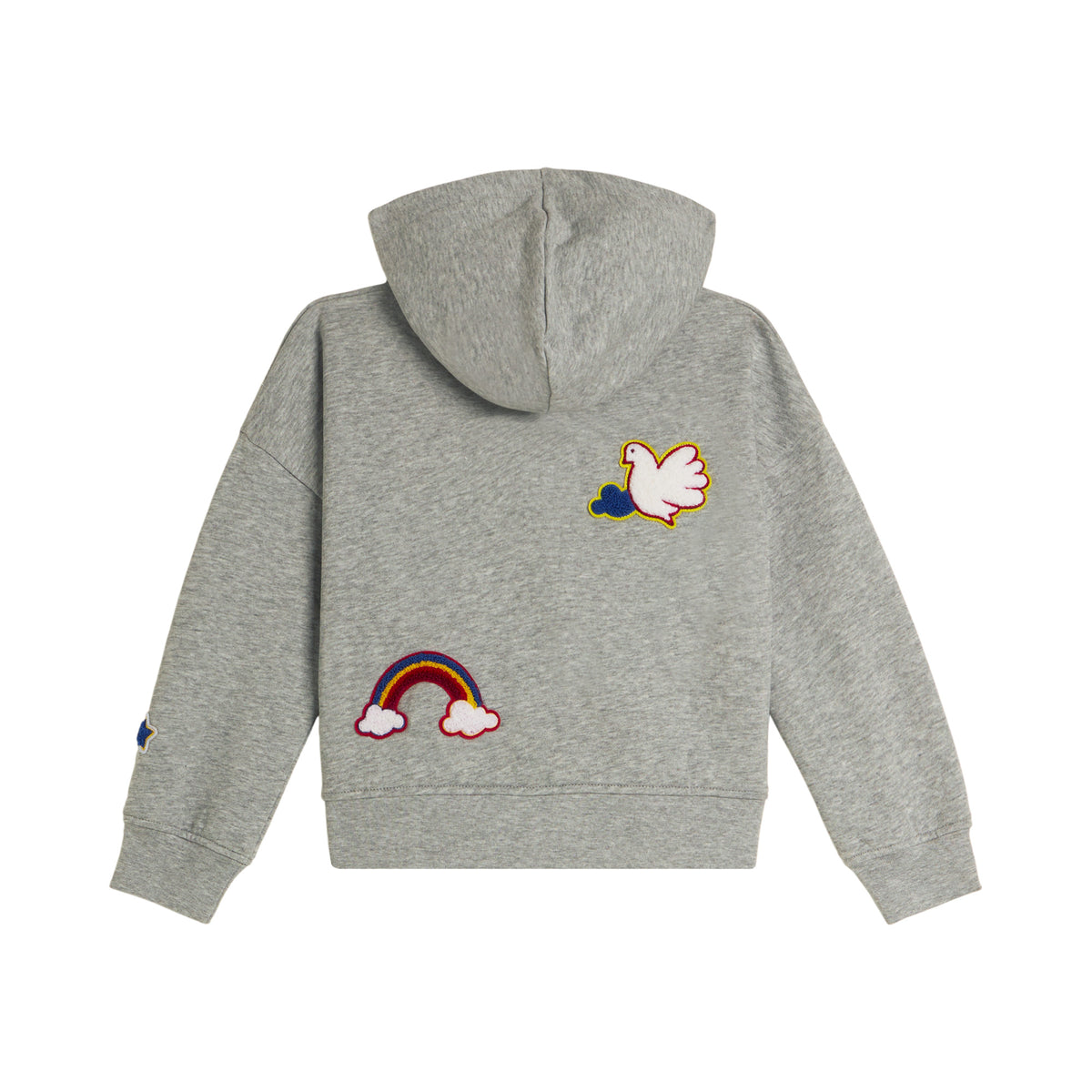 Felpa Grigio medio mel. TZ4A70Z3059 807 STELLA MCCARTNEY KIDS 