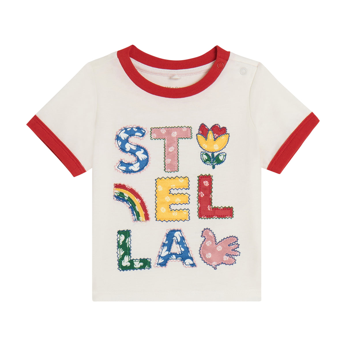 T-shirt Avorio TZ8011Z3772 101 STELLA MCCARTNEY KIDS 