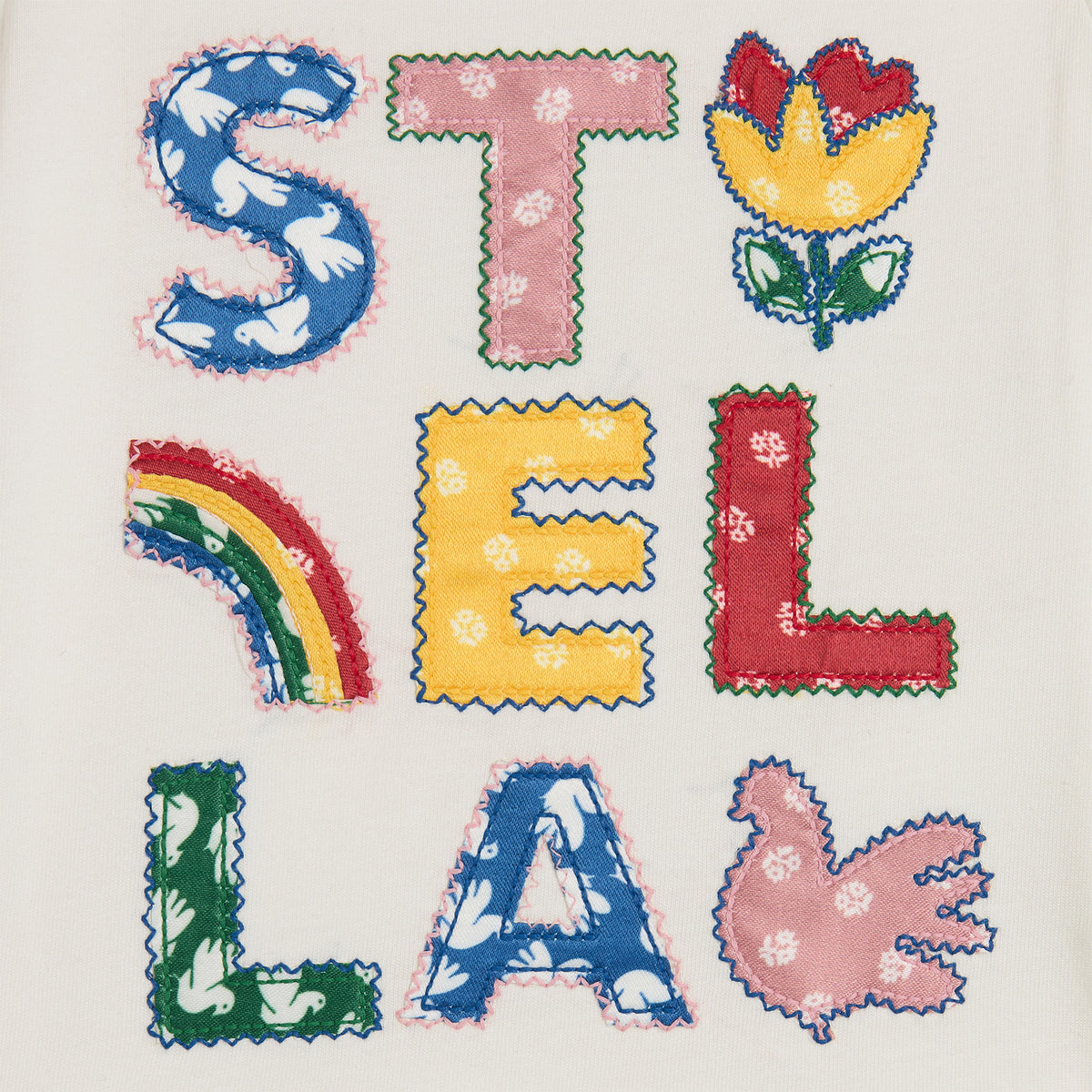 T-shirt Avorio TZ8011Z3772 101 STELLA MCCARTNEY KIDS 