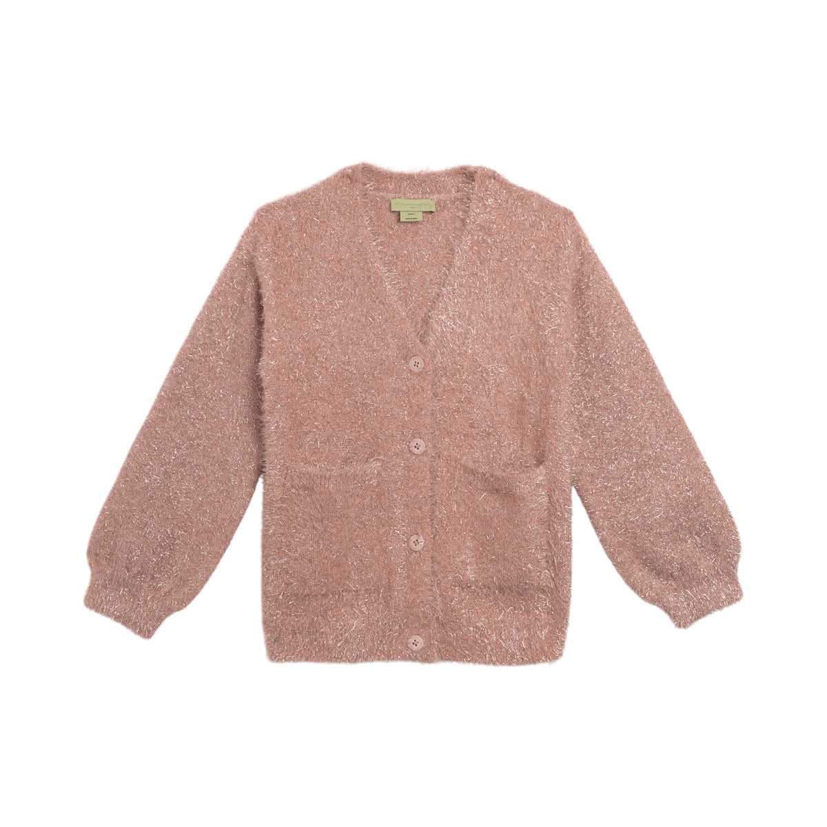 Cardigan in maglia Rosa TZ9B40Z4166 52N STELLA MCCARTNEY KIDS 