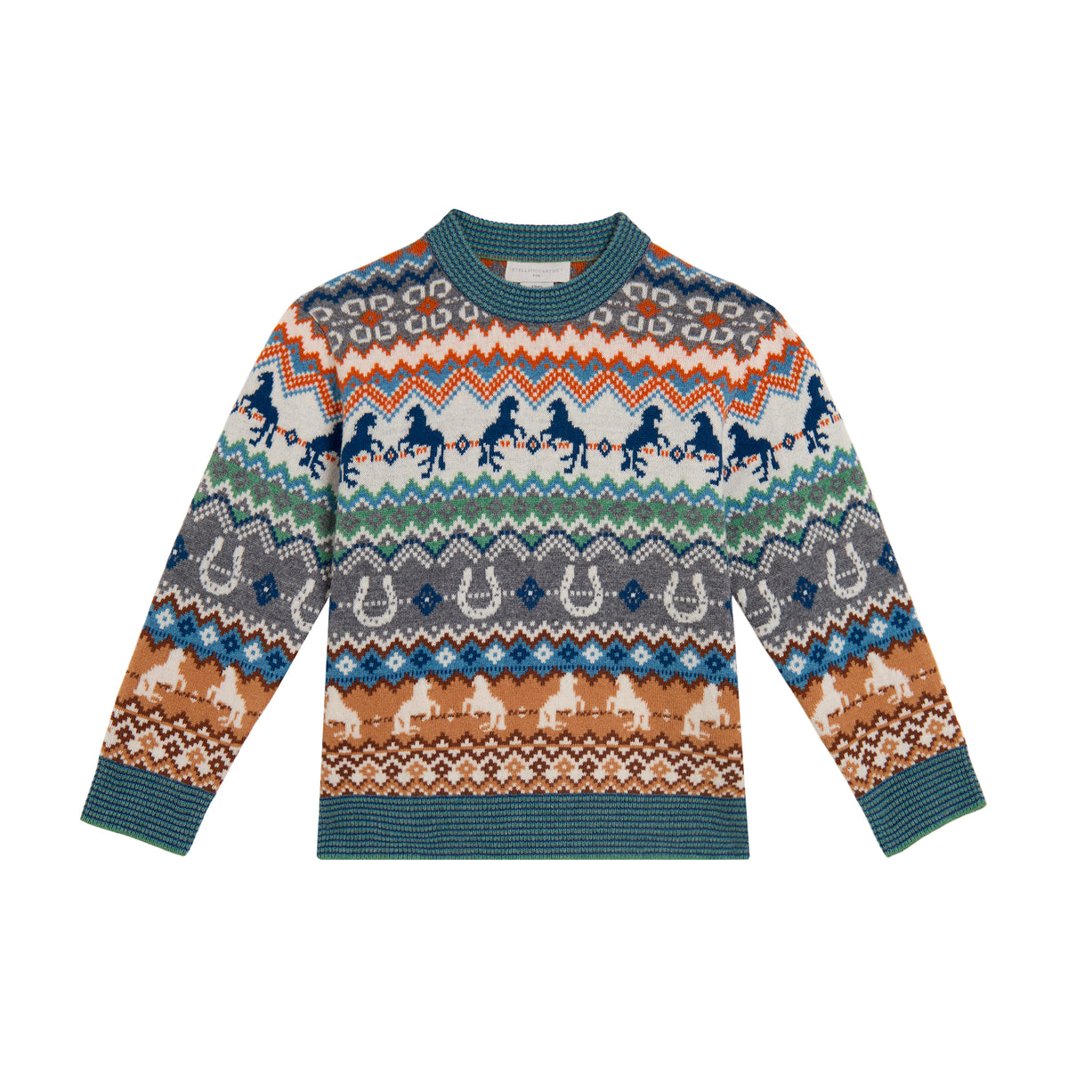 Maglione in lana Multicolore TZ9H10Z3893 999 STELLA MCCARTNEY KIDS 
