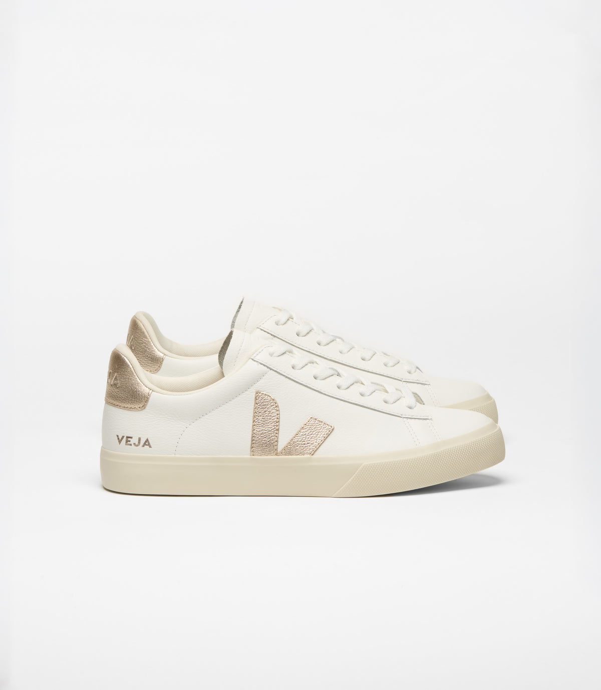 Campo Leather Extra-White_Platine CP0503495 EXTRAWHITEPLATINE VEJA 