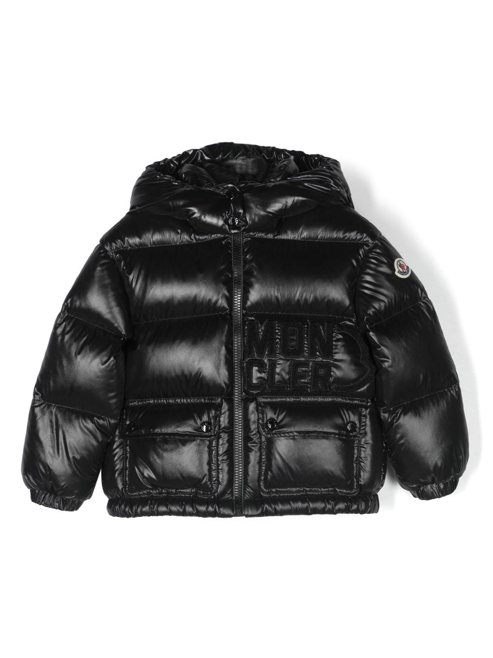 Abbaye black down jacket