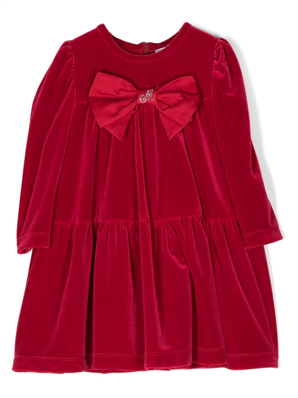 Baby Girl Red Polyester Dress