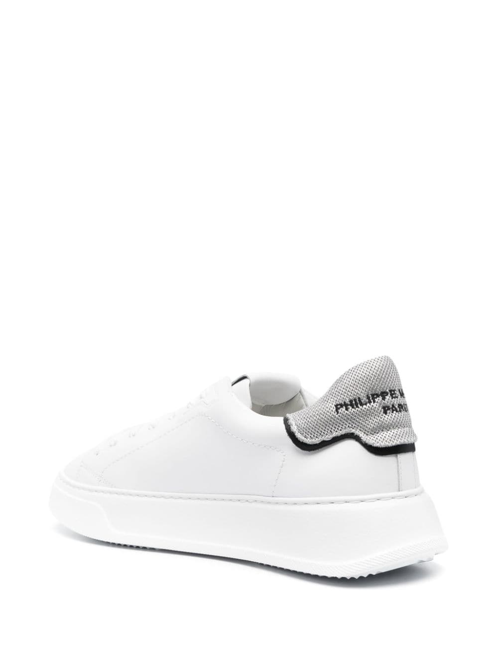 Sneakers Uomo Bianco Pelle