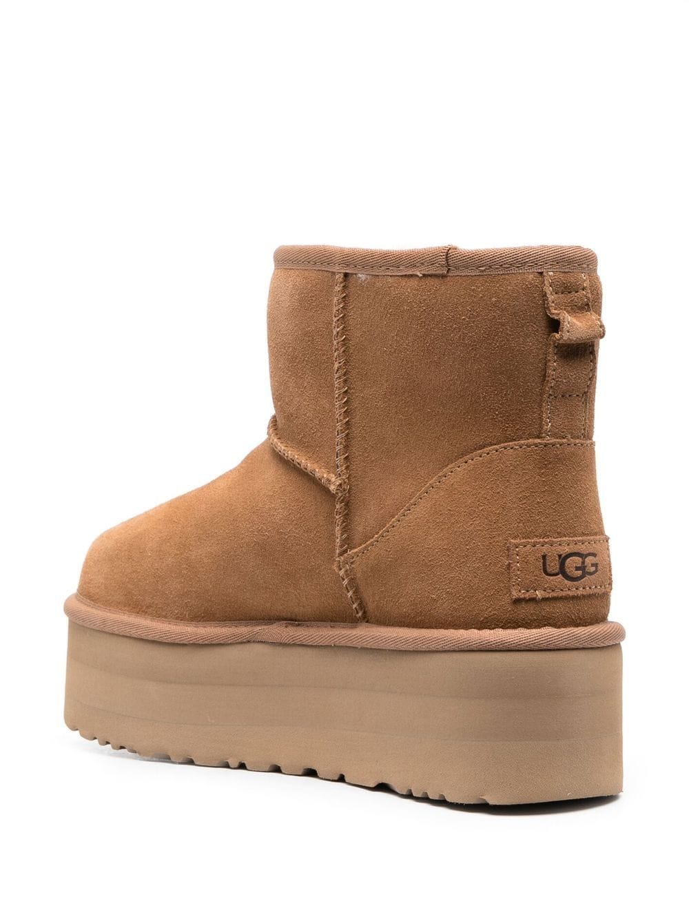 Classic Mini Plateau Camel Boots