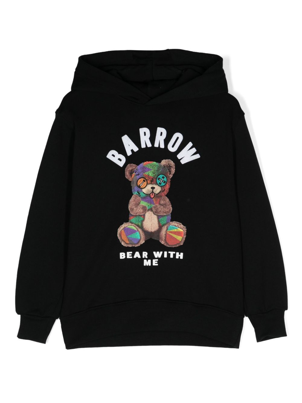 Barrow Teddy Black Sweatshirt