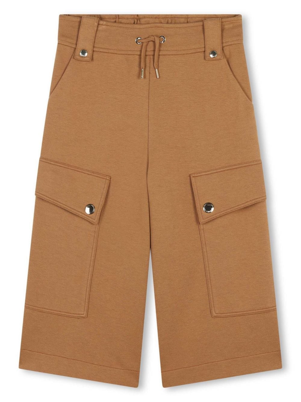 Brown cargo wide leg tracksuit