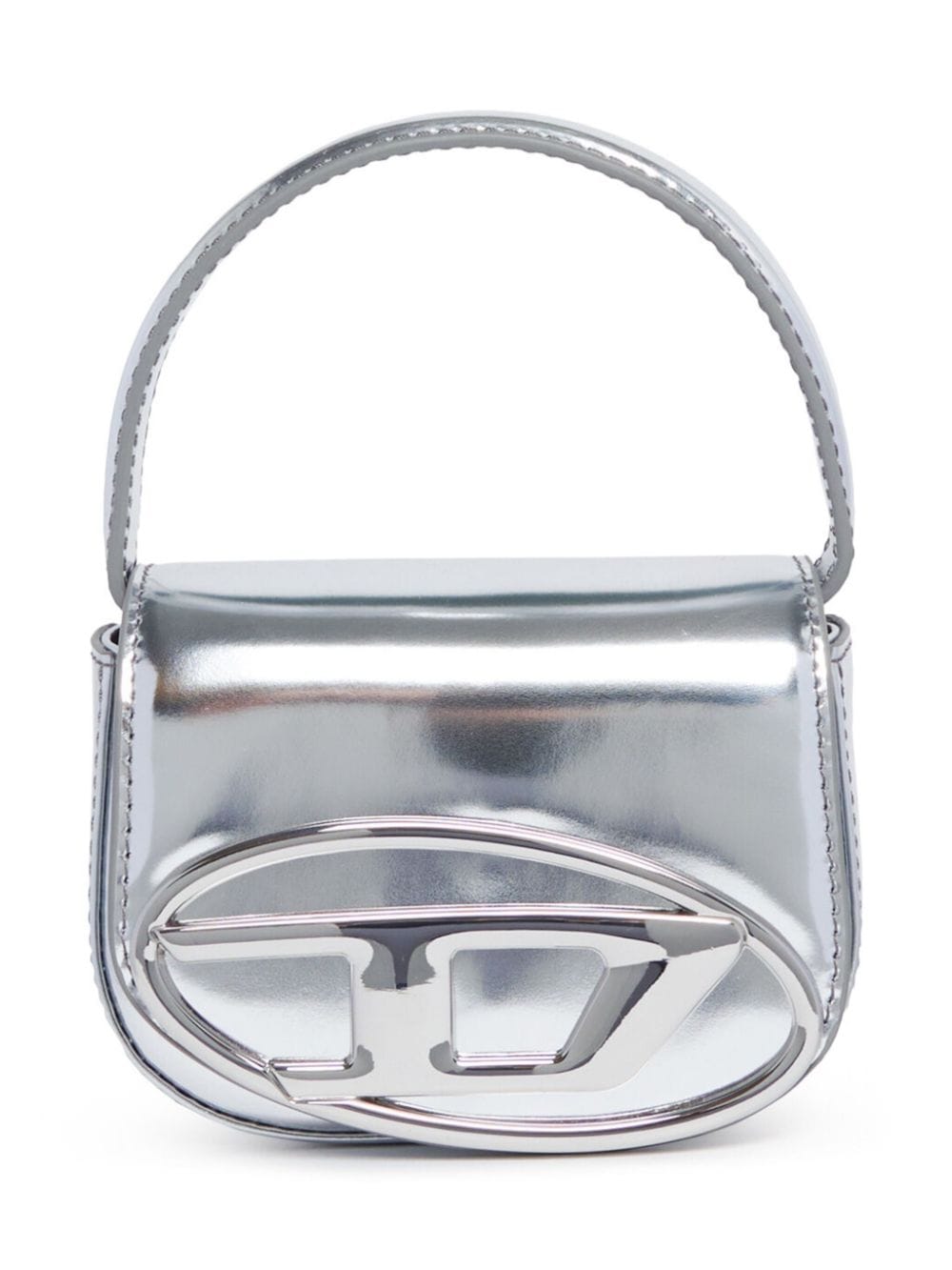 1DR XS Metallic Silver Shoulder Bag