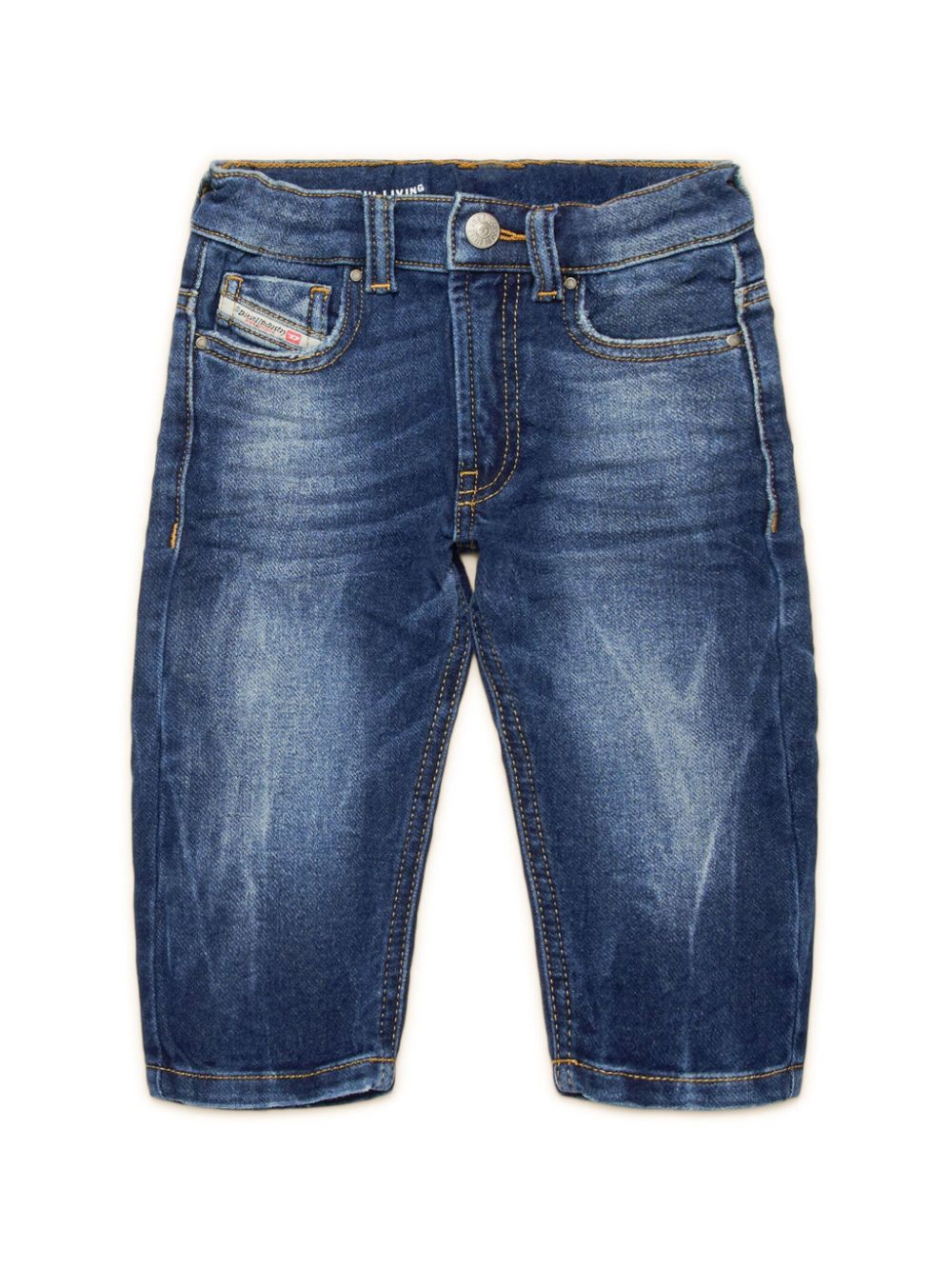 Newborn lightened effect jeans