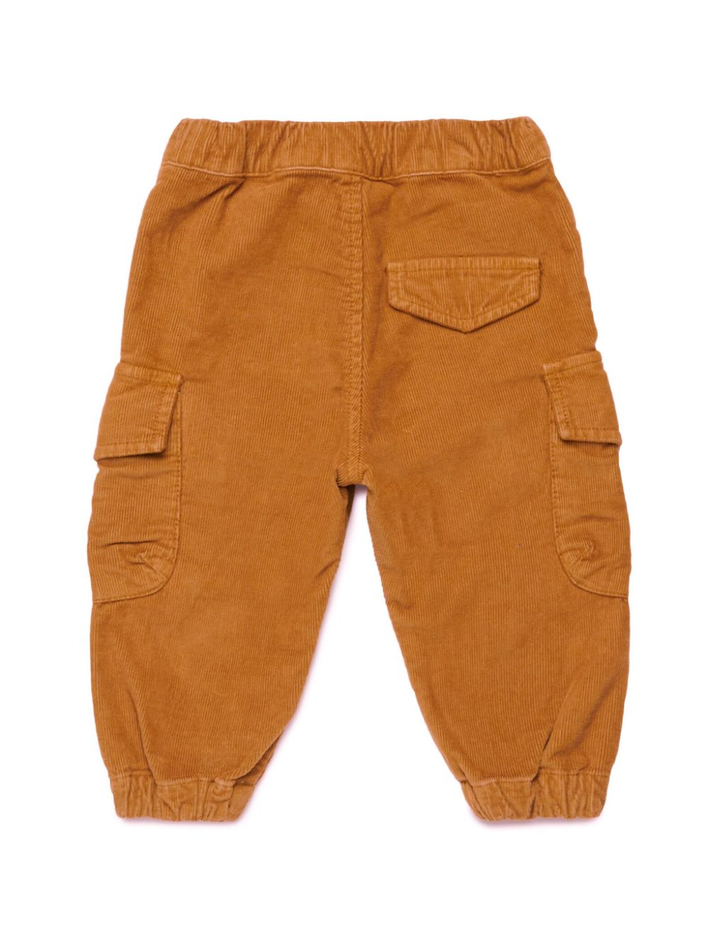 Baby ribbed camel trousers