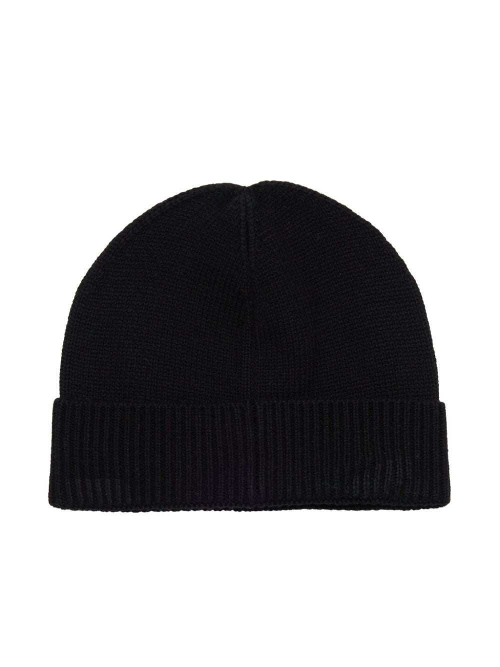 Black logo patch hat