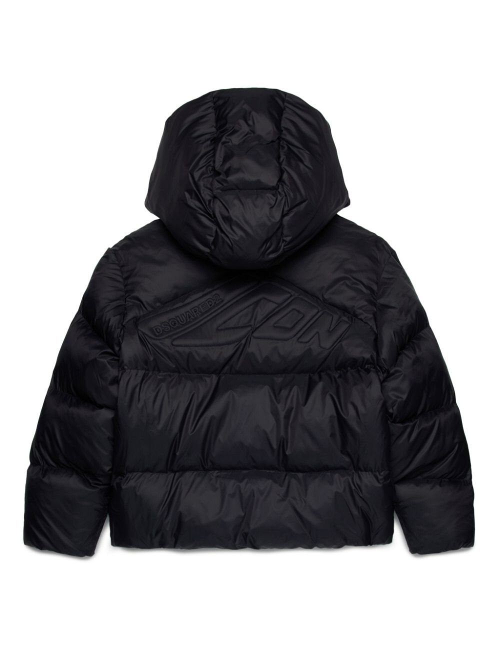 Black padded jacket icon