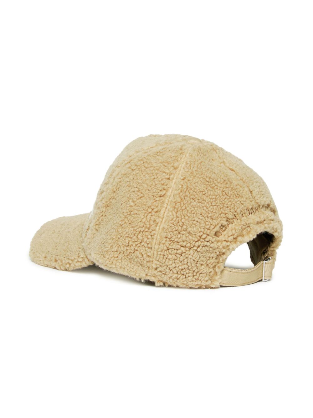 Beige teddy icon hat