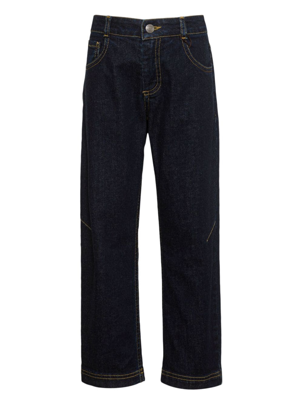 Jeans blu lavaggio scuro etichetta pegaso