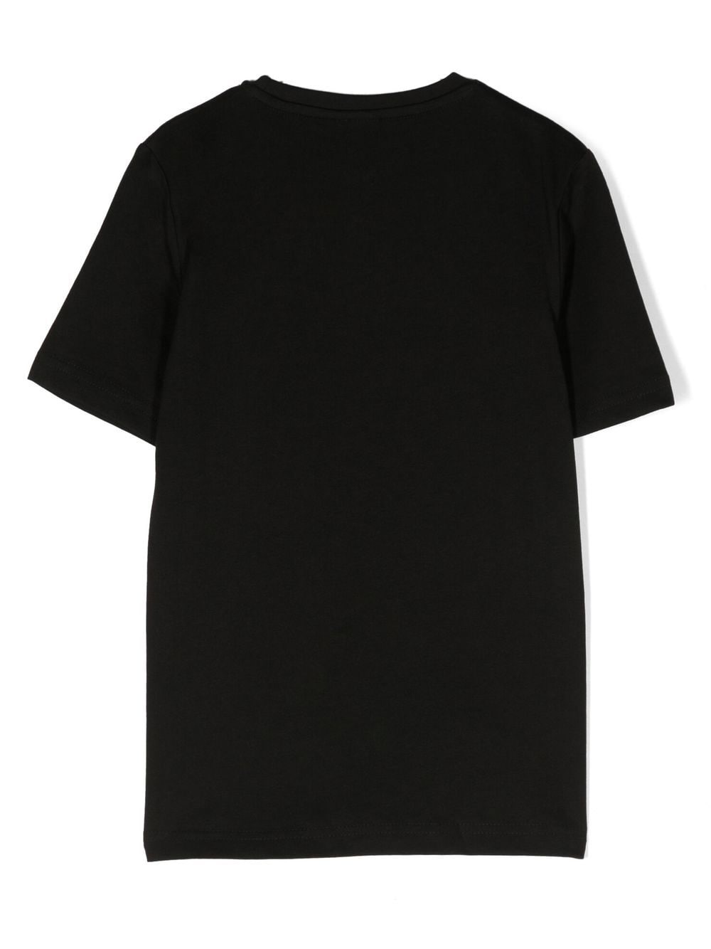 Black logo print t-shirt