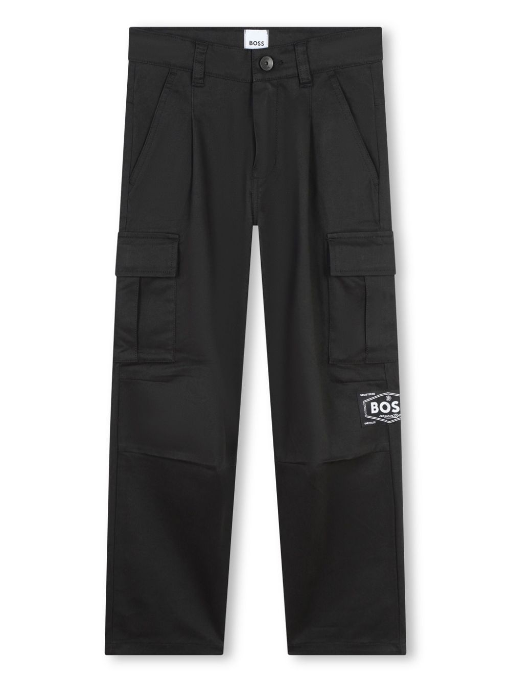 Pantalone cargo nero