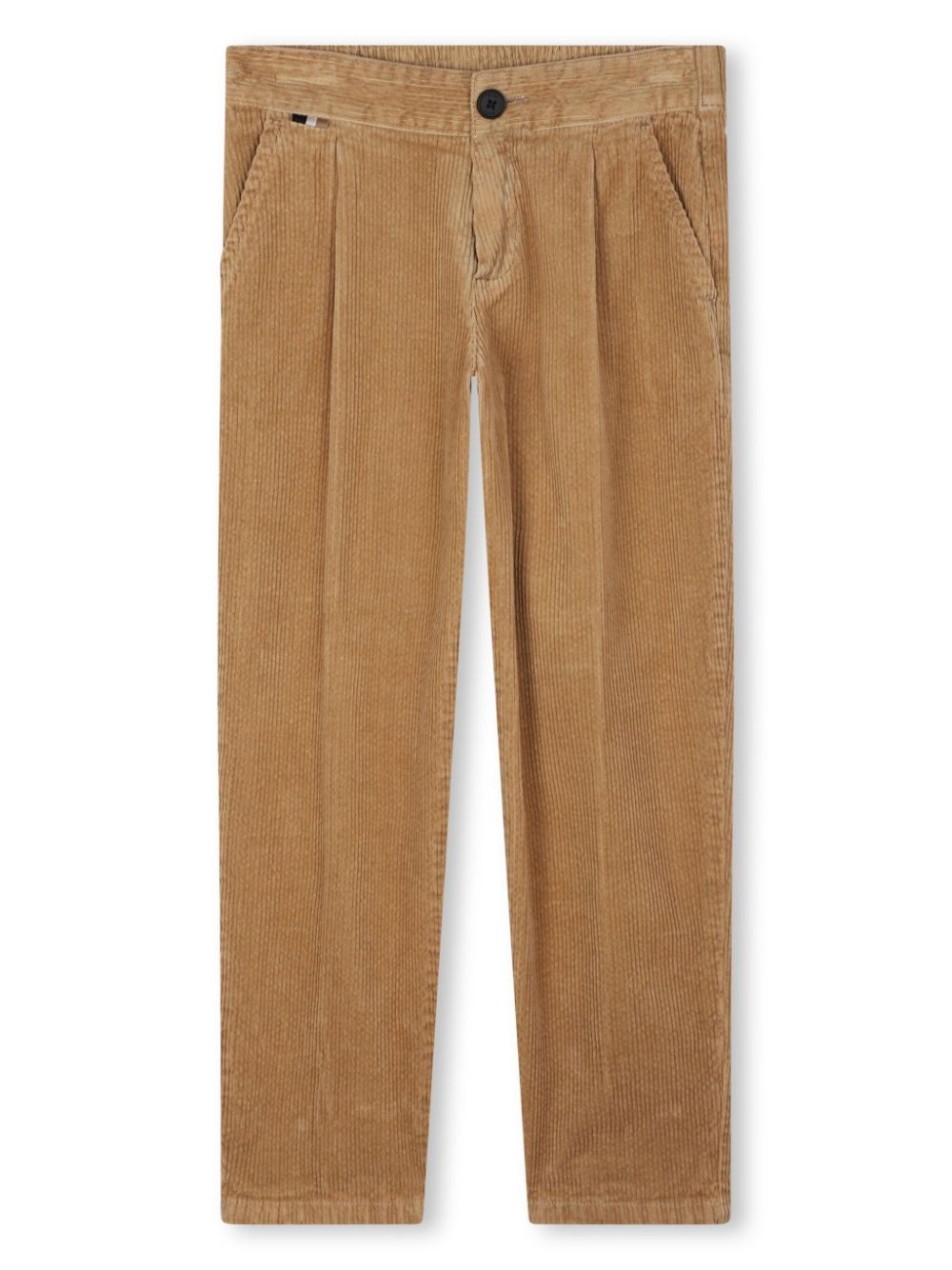 Brown ribbed trousers