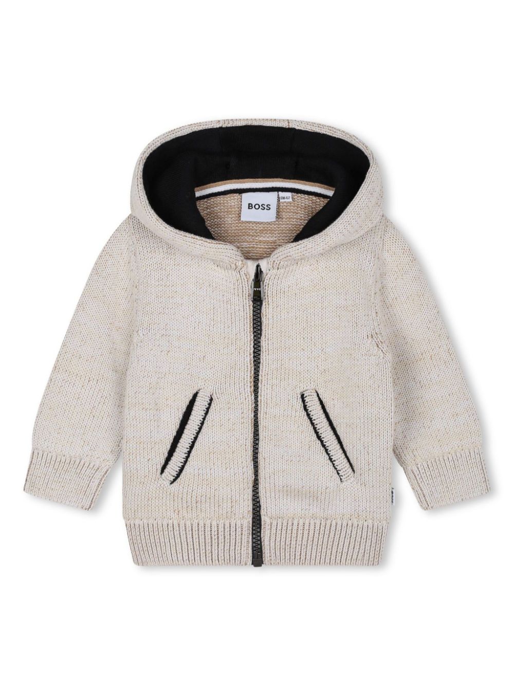 Cardigan sabbia neonato