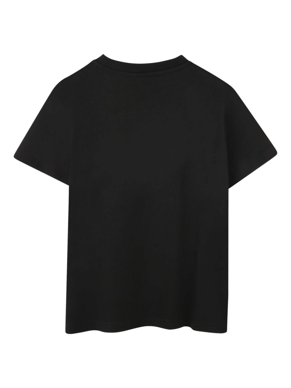 Black T-shirt with logo box