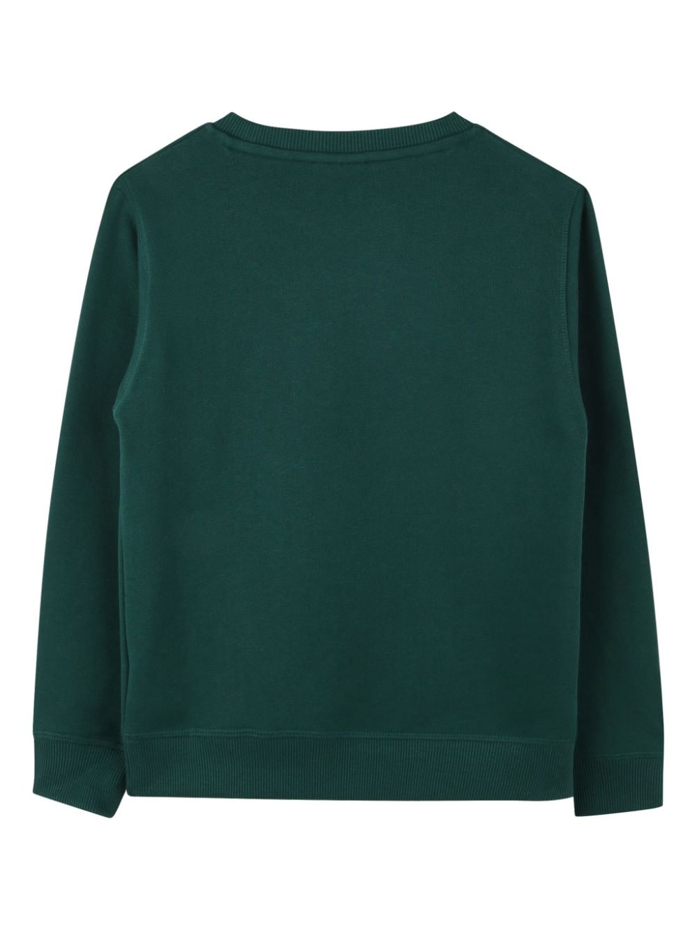 Green logo box sweatshirt