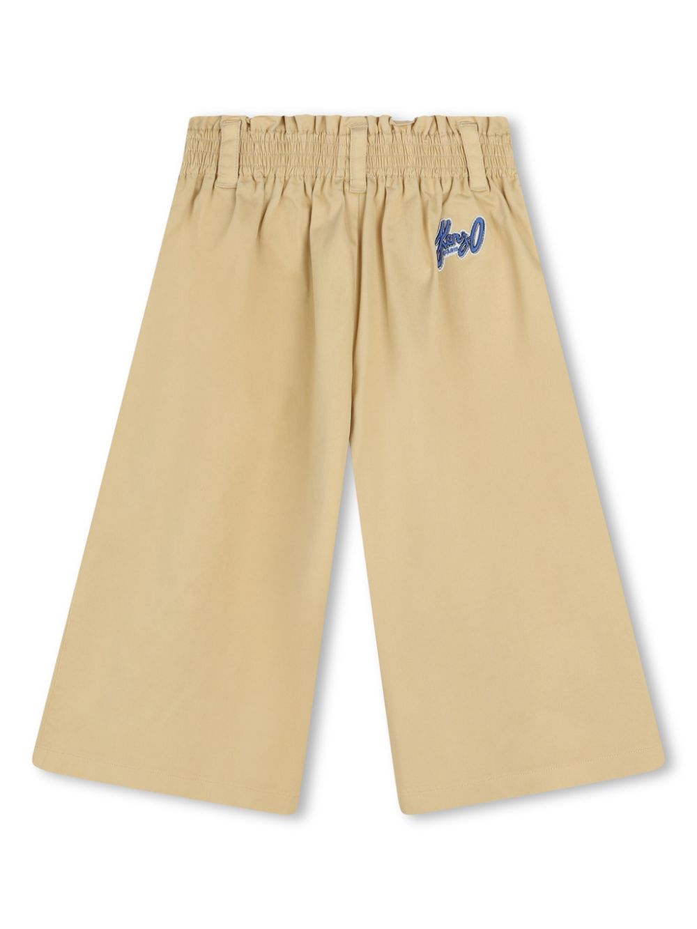 Flared sand trousers