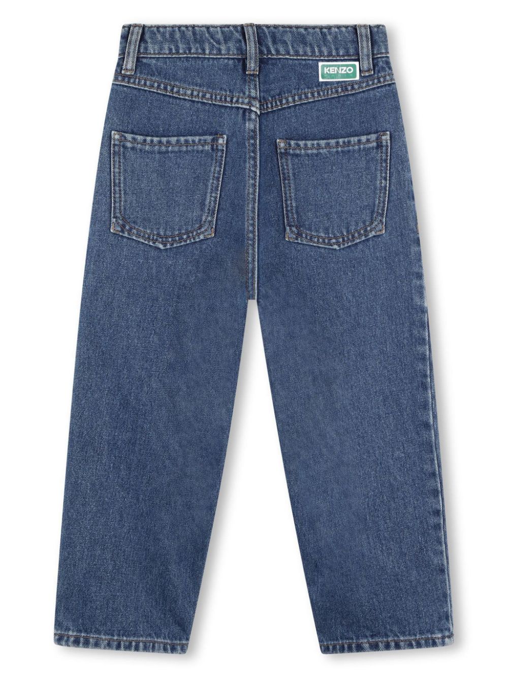 Blue stretch denim jeans