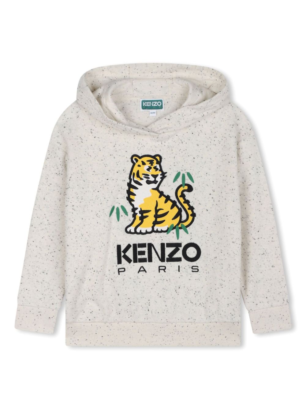 Ecru sweatshirt with Kotora punata pattern