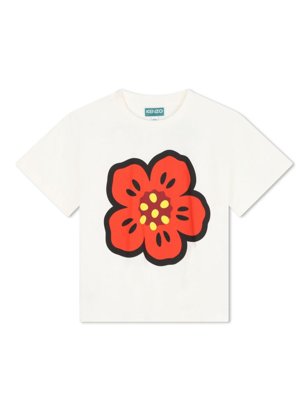 T-shirt avorio Boke Flower