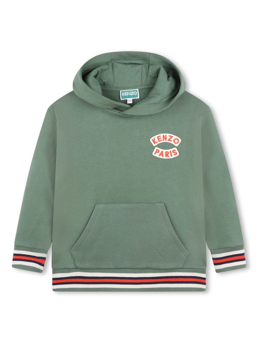 Green sweatshirt patch retro