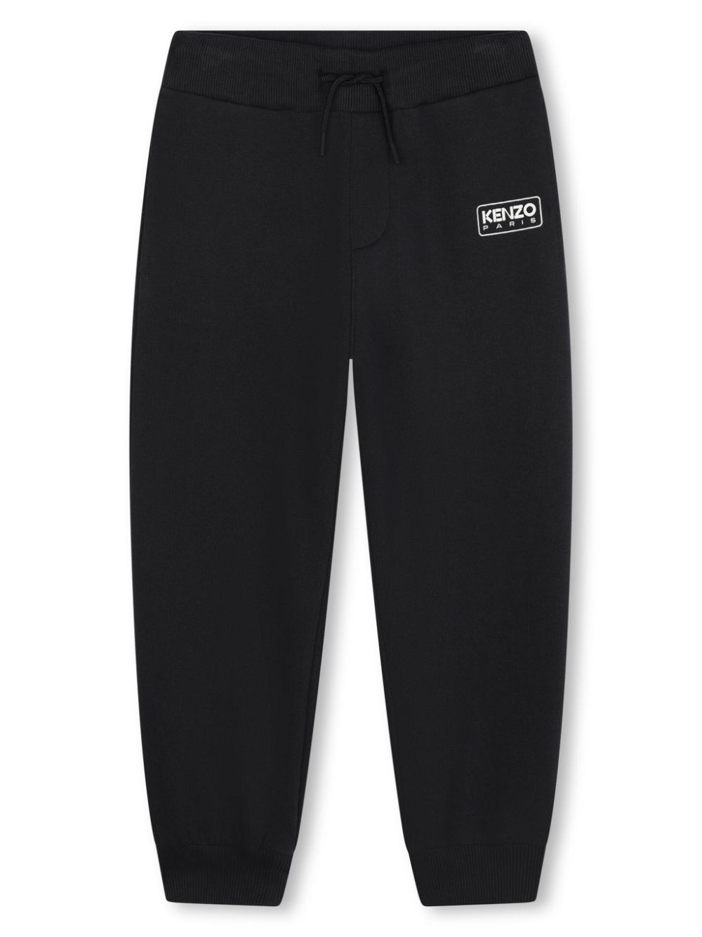 Black tracksuit with front logo