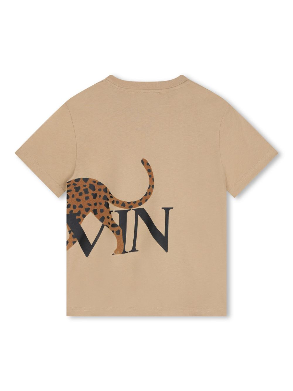 Beige Jaguar Logo T-Shirt