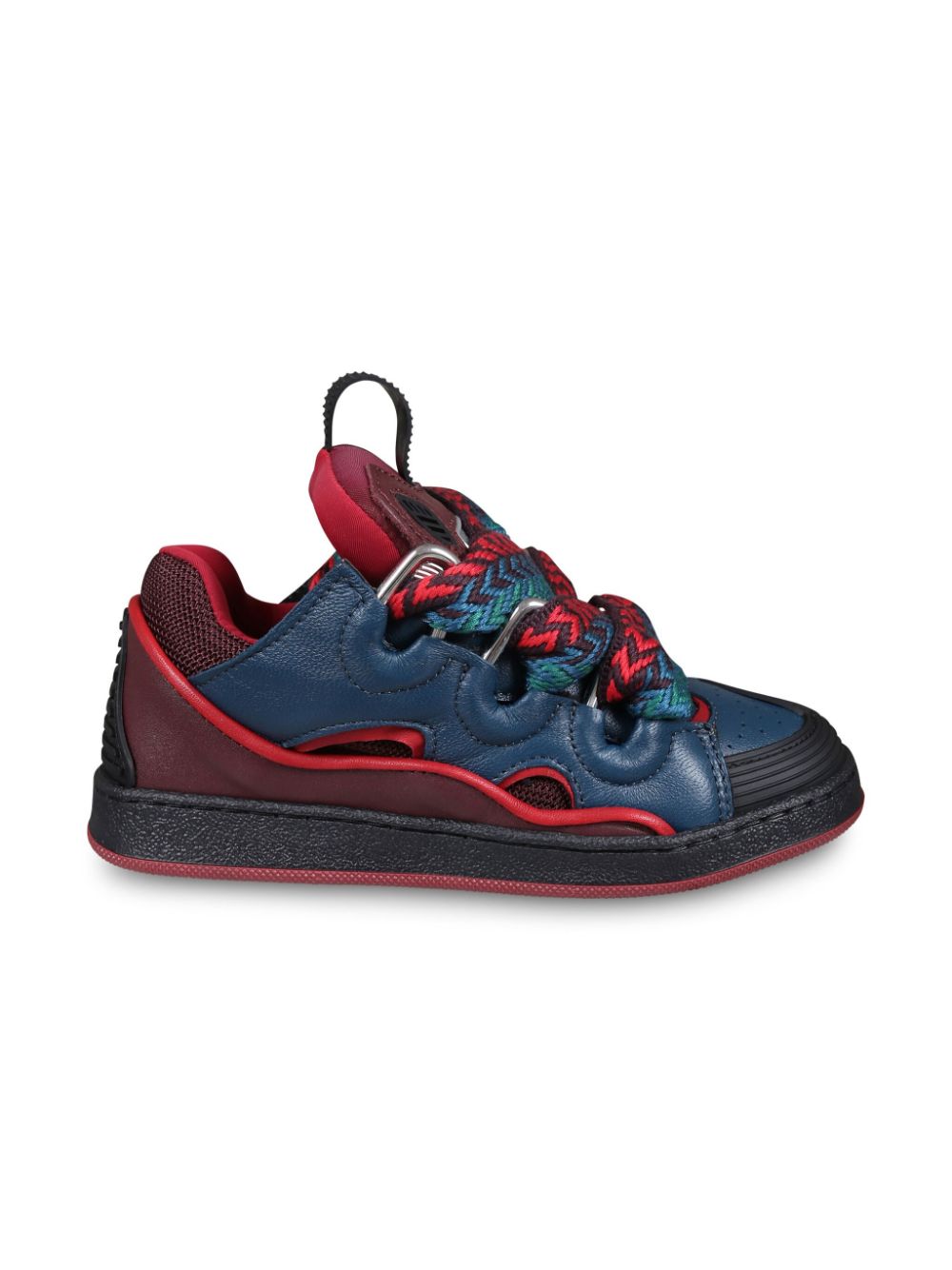 RED/BLUE CURB SNEAKERS