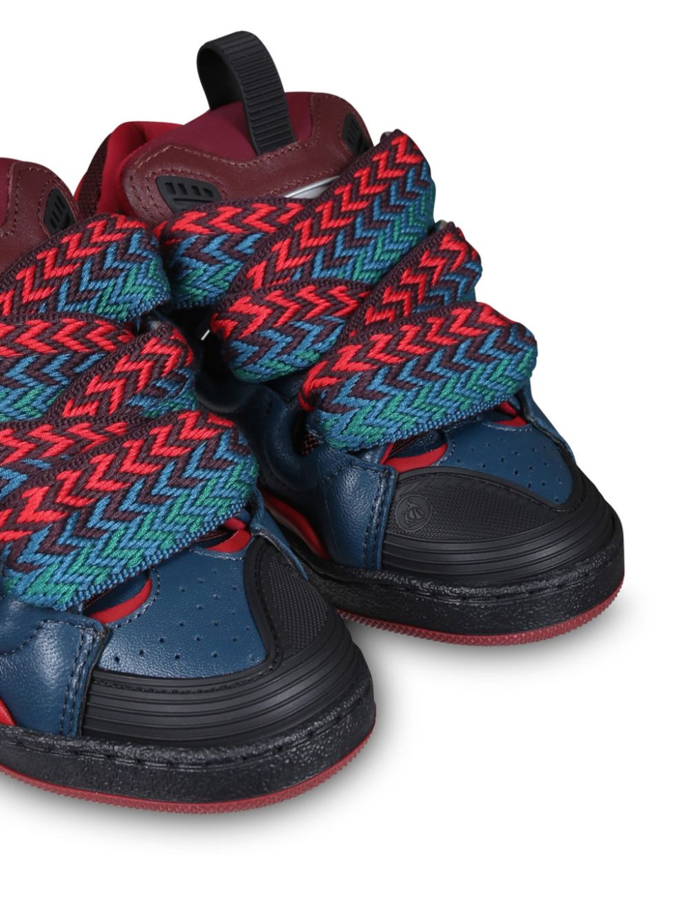 SNEAKERS CURB ROSSO/BLU