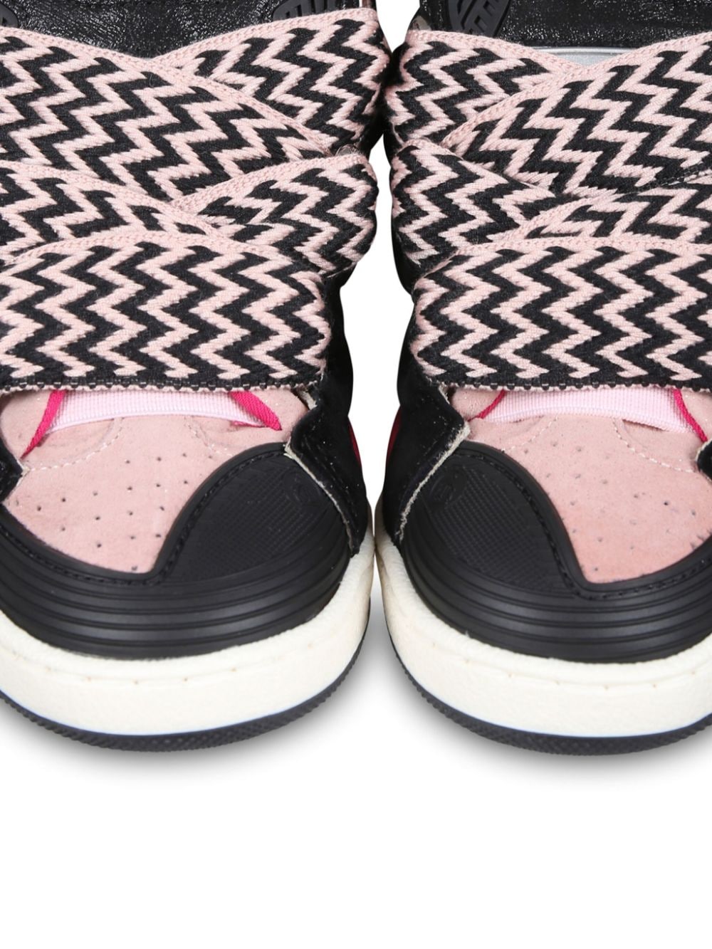 Black/Pink Crub Sneaker