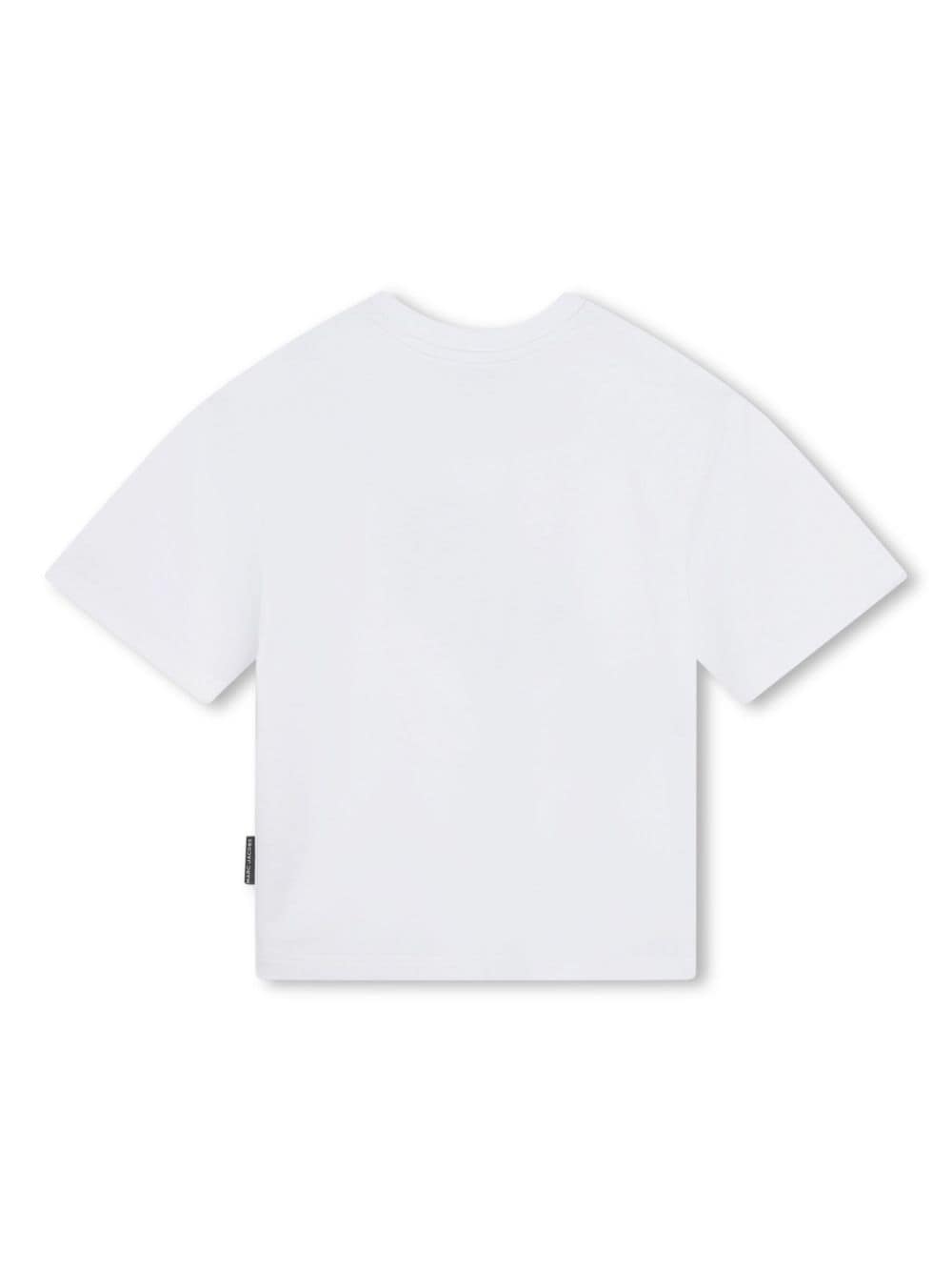 White T-shirt with pouch print