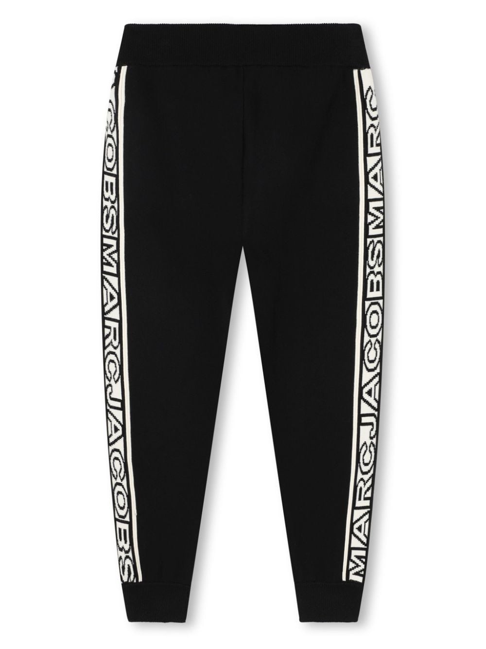 Black tracksuit with logo stripes