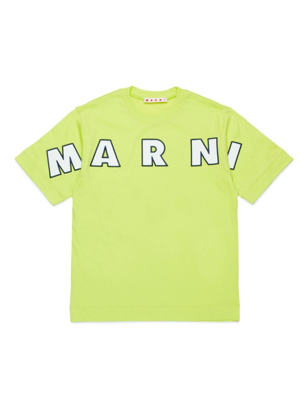 T-shirt lime big logo