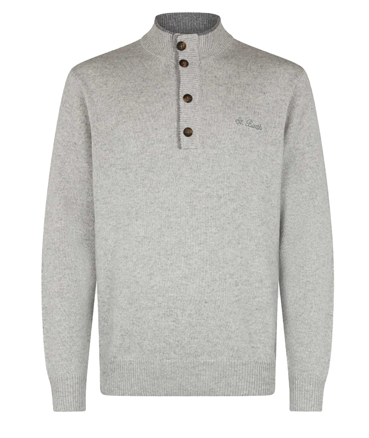 Maglione dorian grigio DORA001 00034G MC2 SAINT BARTH 