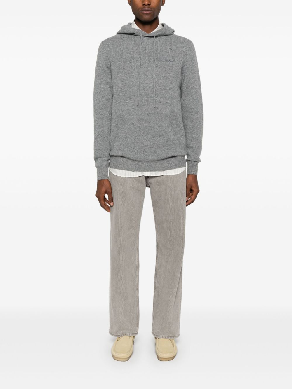 Maglione Mahory grigio MAH0001 00816G MC2 SAINT BARTH 