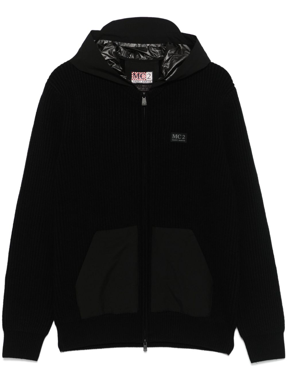 Cardigan wiberg nera WIB0002 00095G MC2 SAINT BARTH 