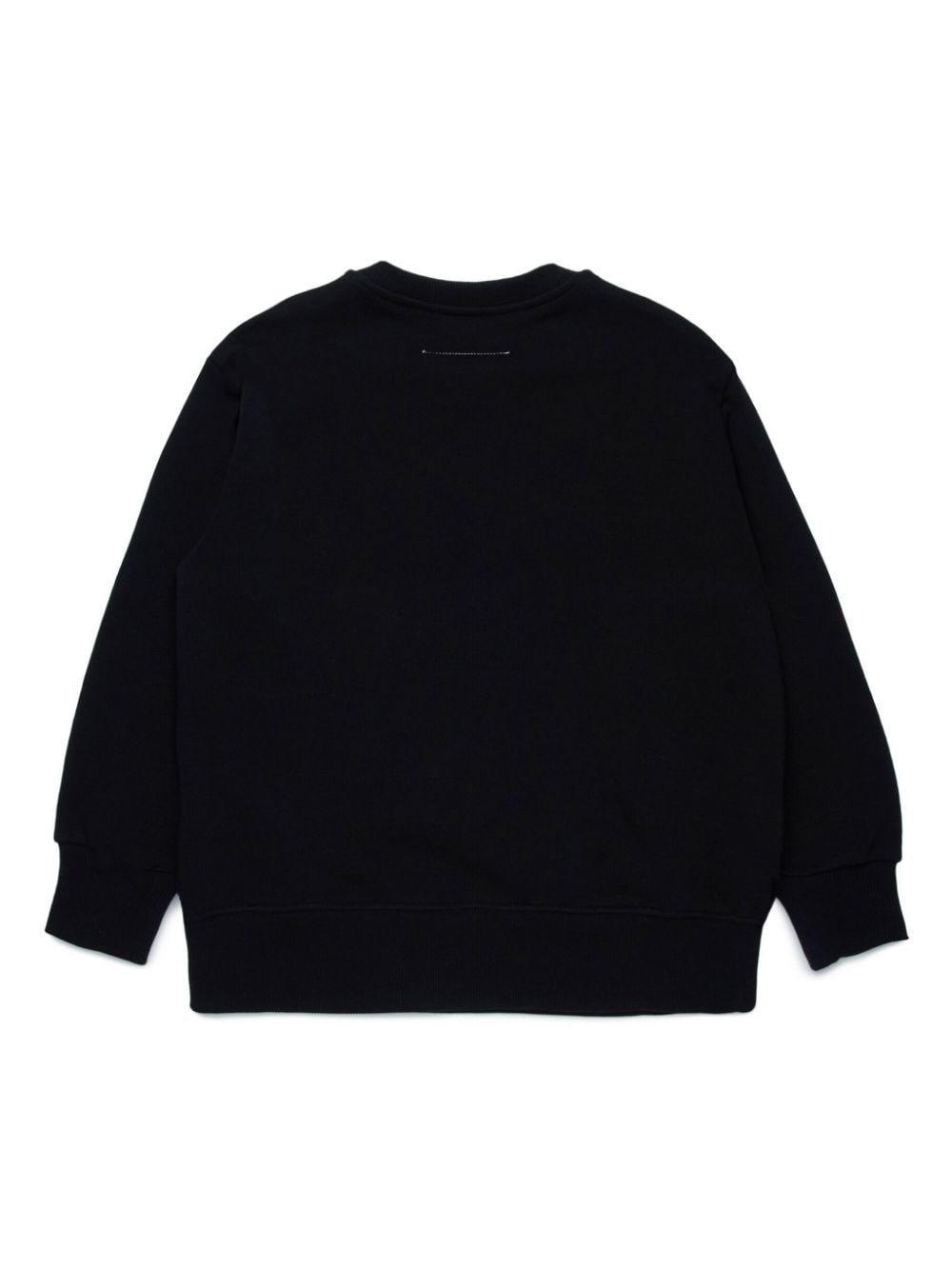 Black sweatshirt with number logo