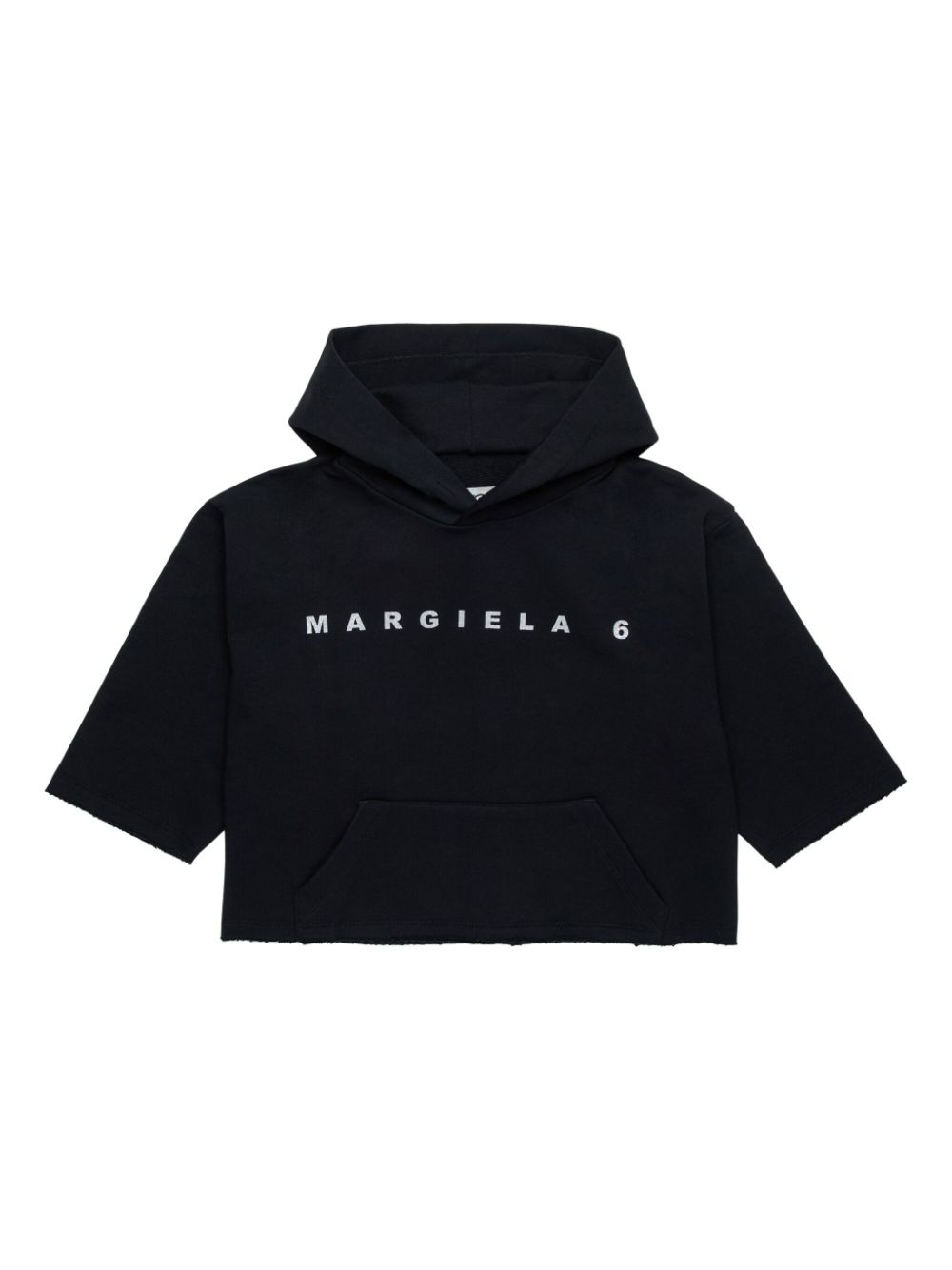 Black sweatshirt with lettering logo