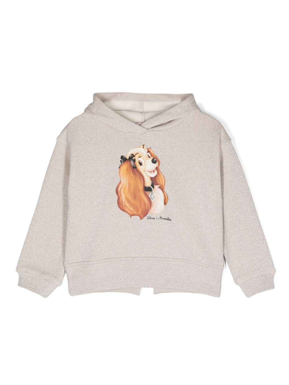 Lilly ecru lurex sweatshirt