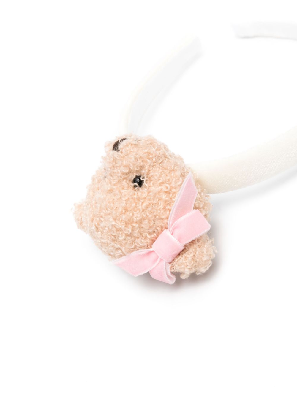 White headband with Teddy Bear