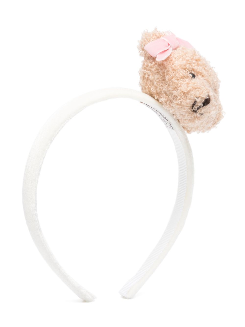 White headband with Teddy Bear