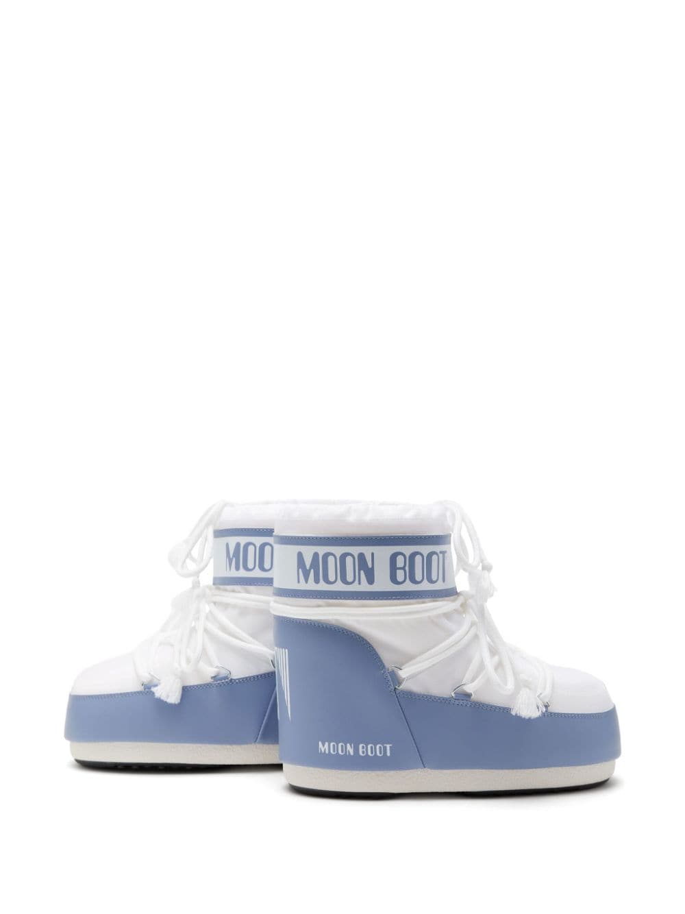 ICON LOW BIANCO/CELESTE IN NYLON