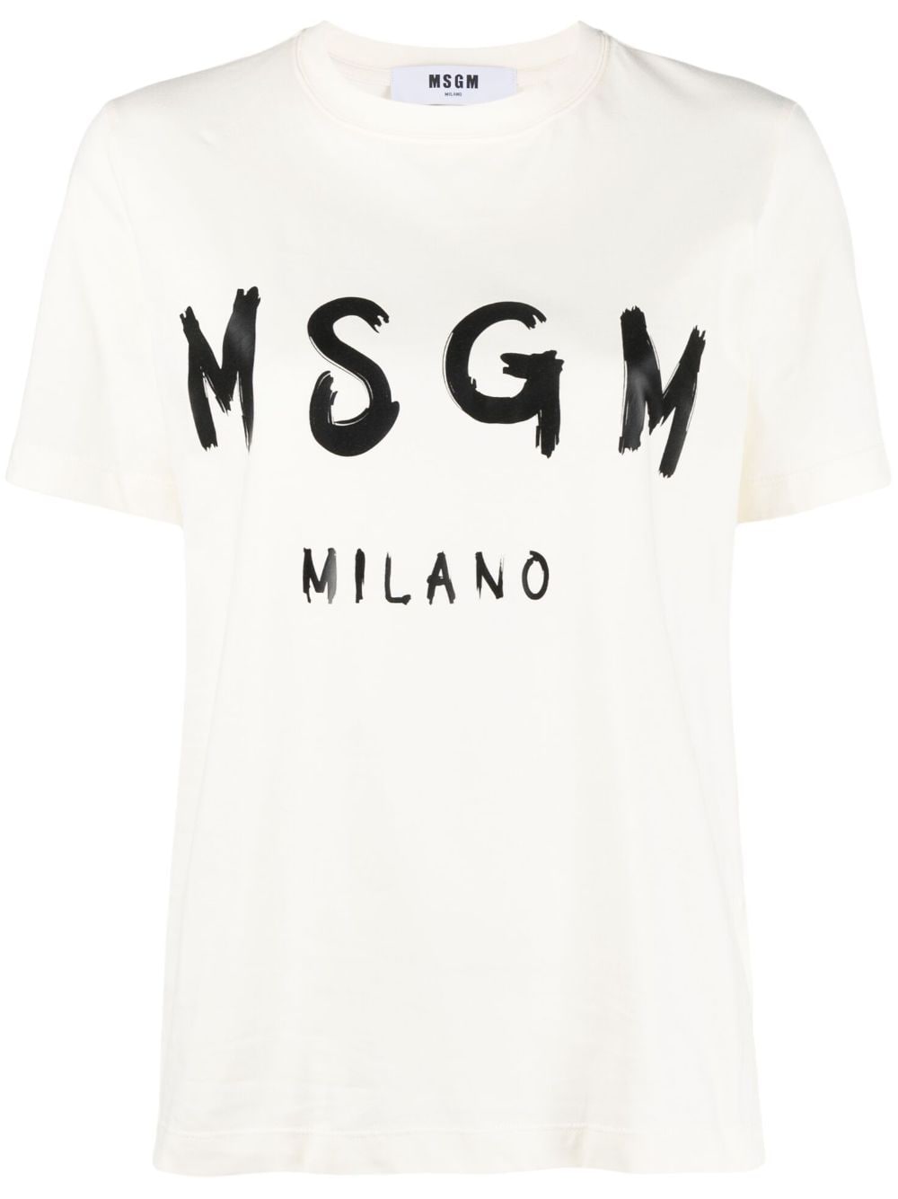 White T-shirt with front logo