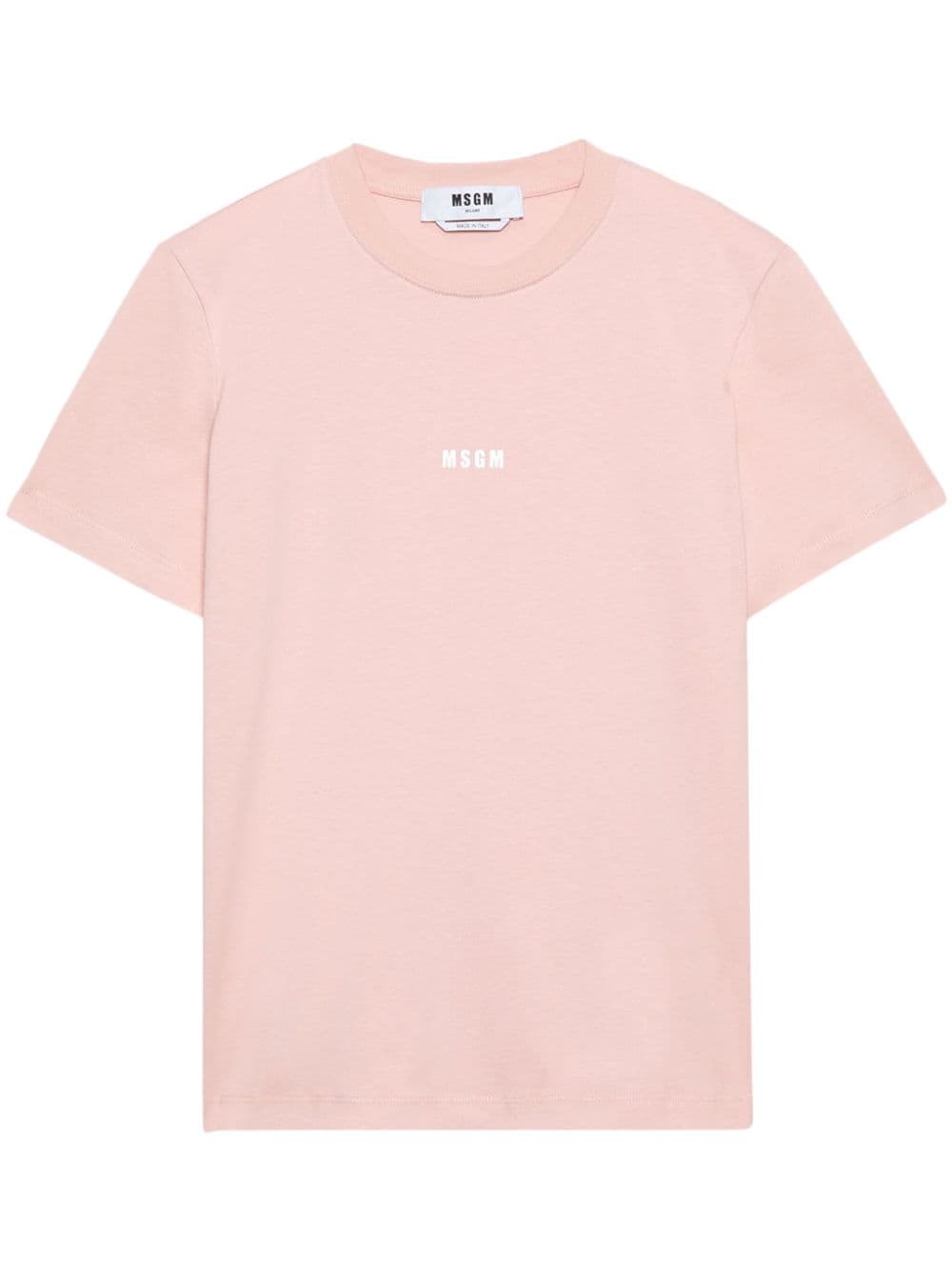 Pink T-shirt mini front logo